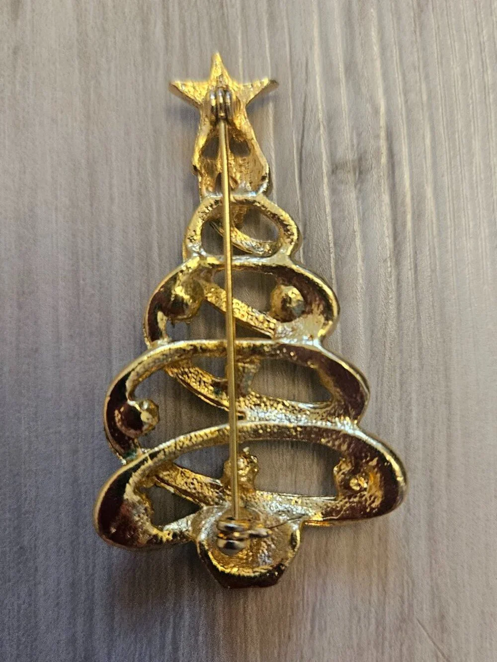Vintage Spiral Swirl Open Christmas Tree 2.25